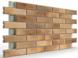 Купить клинкерные термопанели с плиткой Element Klinker Retro Brick Masala